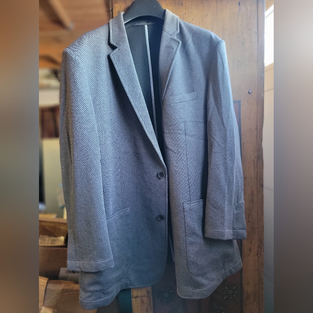 Vince Camuto Textured Gray Jacket